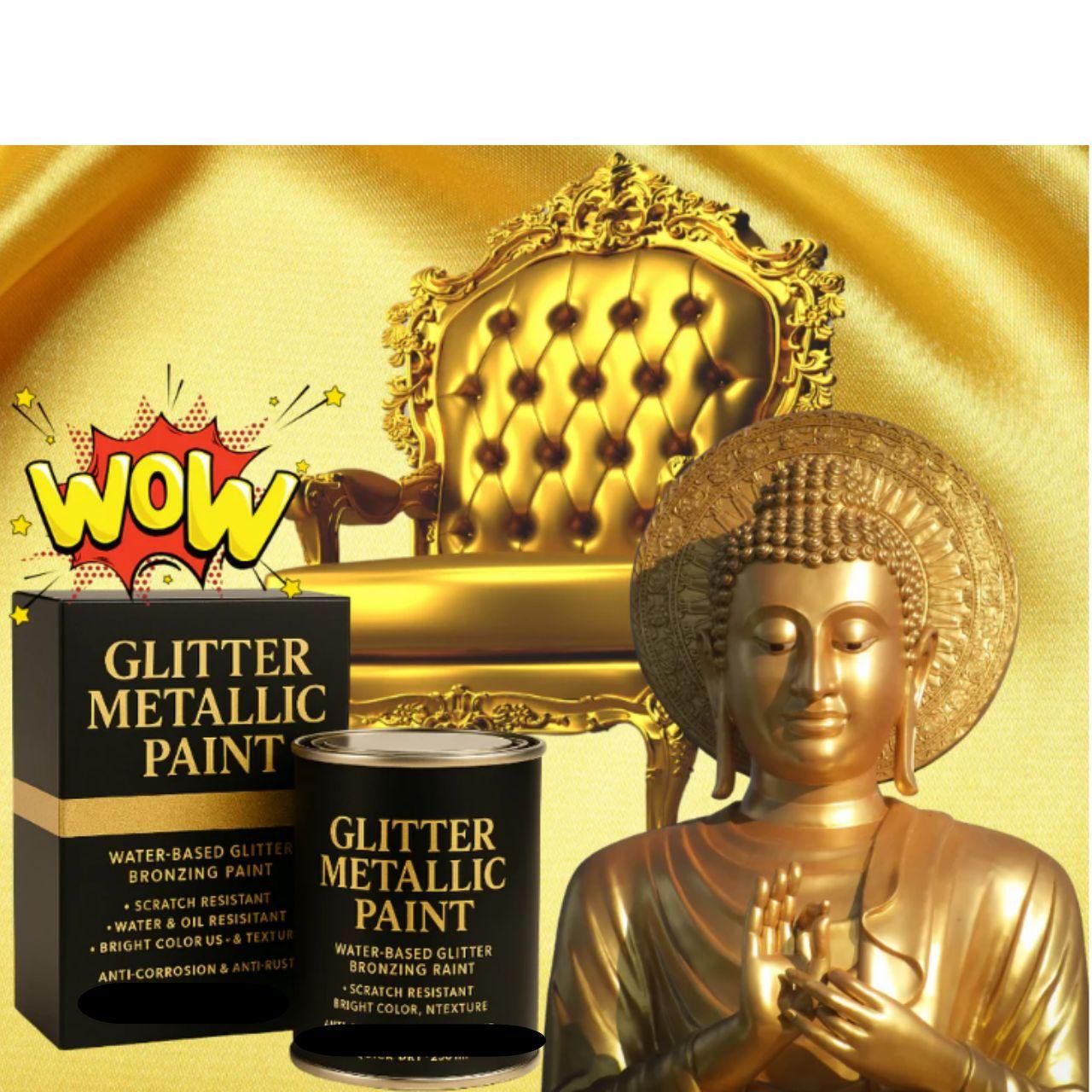 Glitter Metallic Paint 100 ml Pack of 1