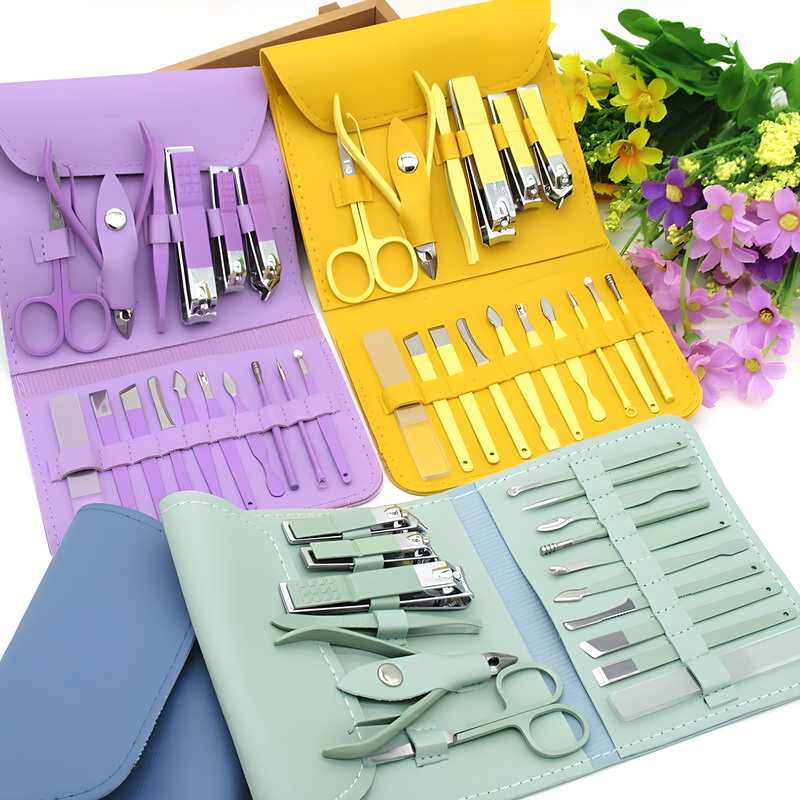 ๐
Deluxe Manicure & Pedicure Set for Women โ Complete Nail Care Kit