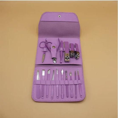 💅 Deluxe Manicure & Pedicure Set for Women – Complete Nail Care Kit